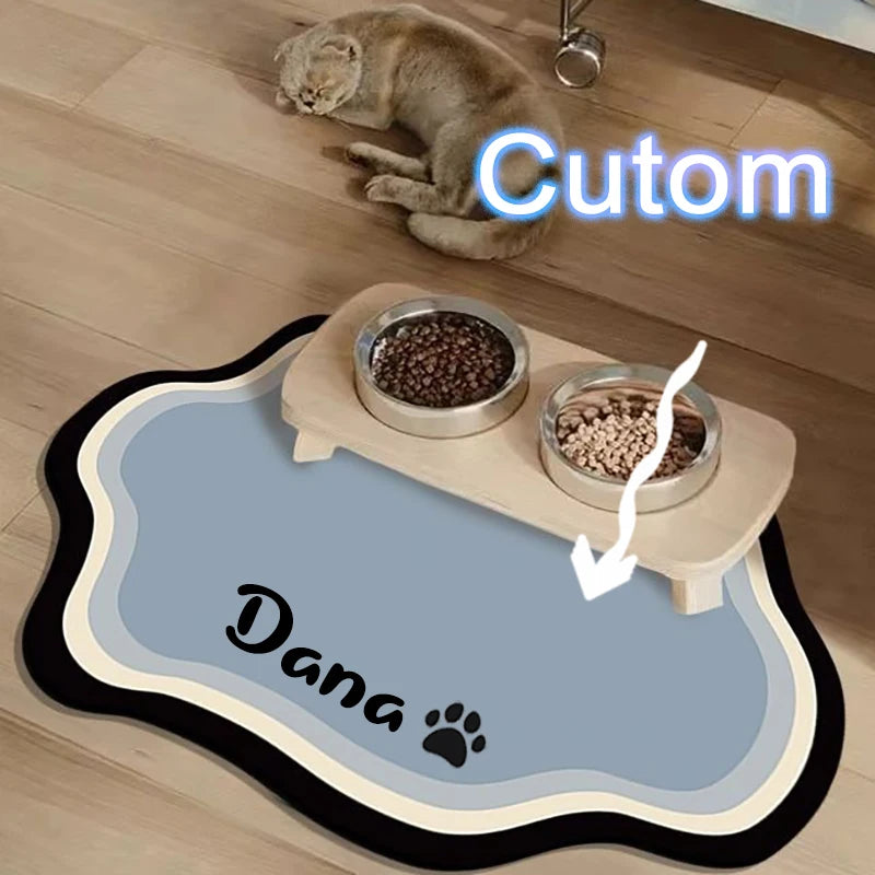  Tapete Absorvente e Antiderrapante Personalizado com Nome e Avatar do seu Pet