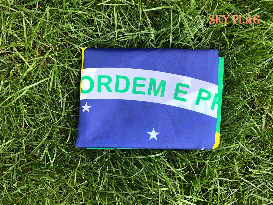 Bandeira do Brasil Grande 90x150cm Oficial Torcedor