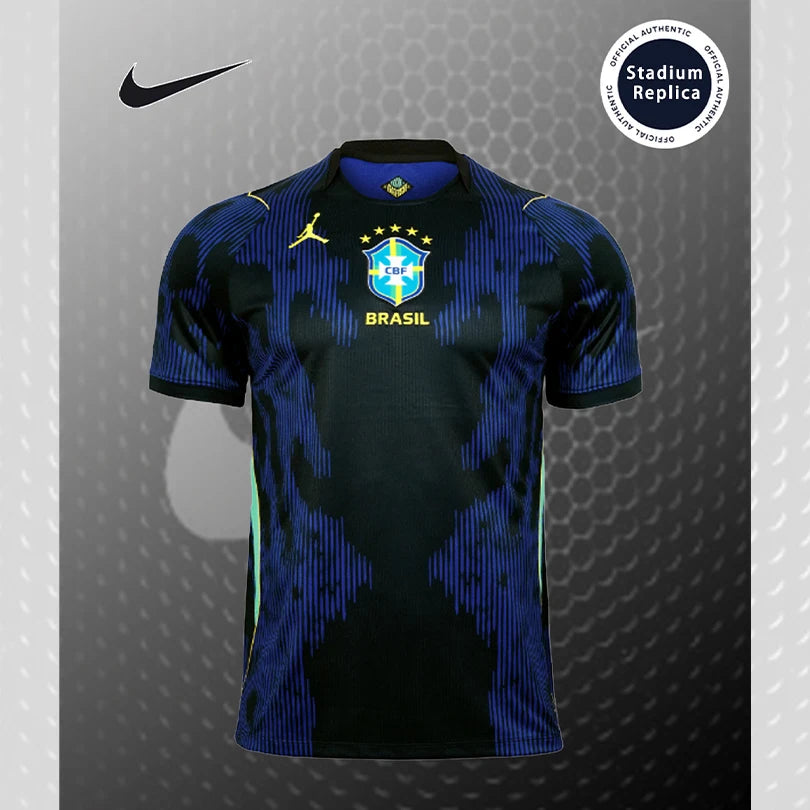 Camisa Seleção Brasileira Azul 2026 - Modelo Torcedor Dri-FIT