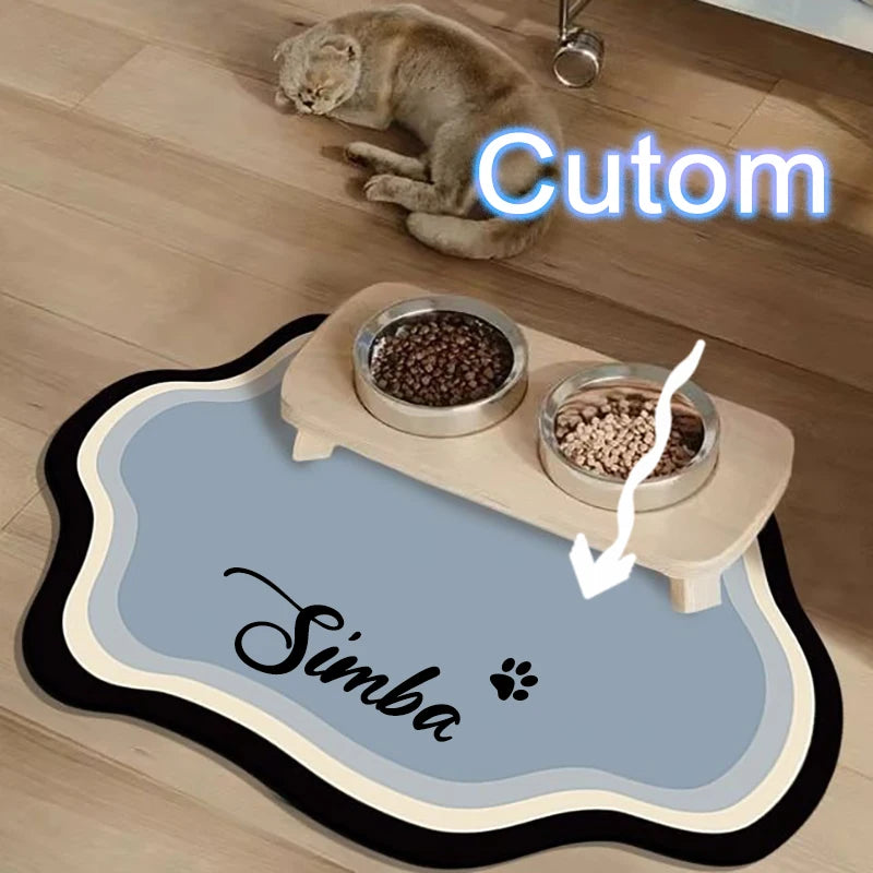  Tapete Absorvente e Antiderrapante Personalizado com Nome e Avatar do seu Pet