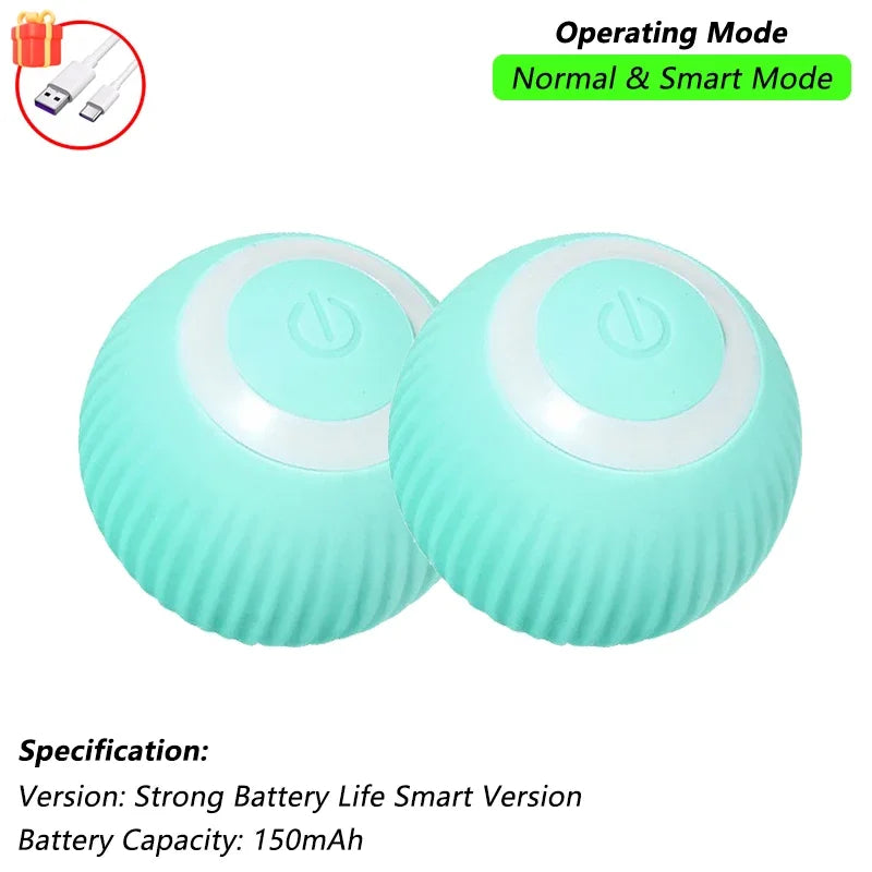 Bola Interativa Elétrica com Movimento Automático para Pets