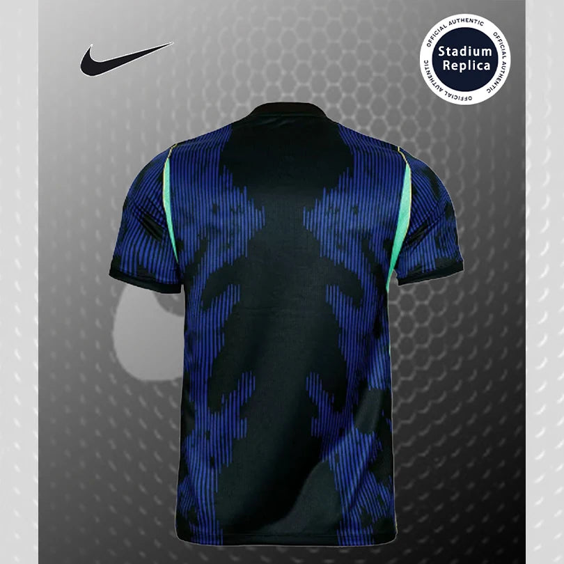Camisa Seleção Brasileira Azul 2026 - Modelo Torcedor Dri-FIT