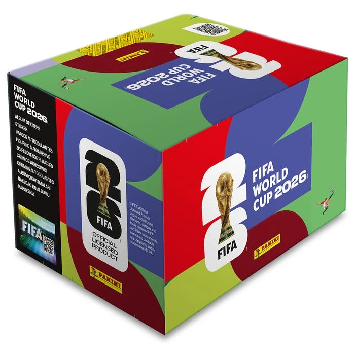 Caixa de Figurinhas Copa do Mundo 2026 Panini Original
