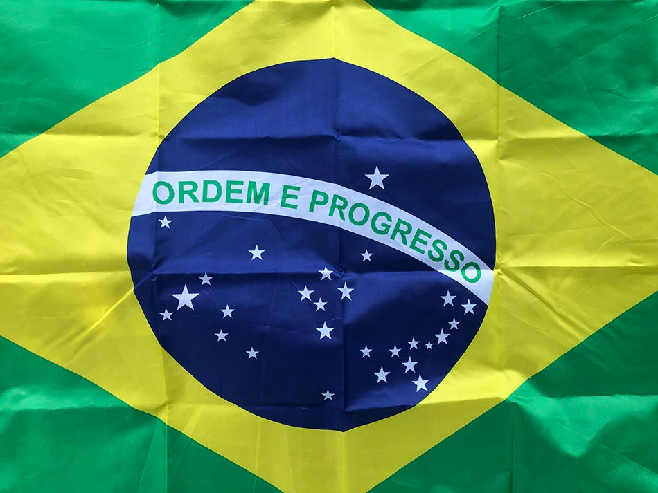 Bandeira do Brasil Grande 90x150cm Oficial Torcedor