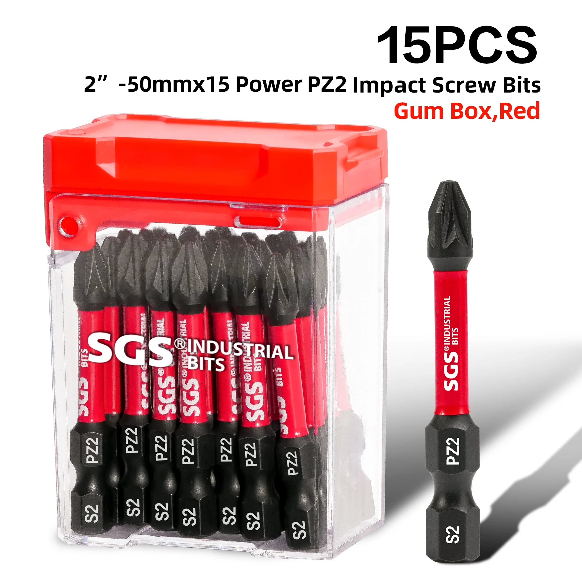 Kit 15 Bits de Chave de Ferramentas de Alto Torque Magnético S2