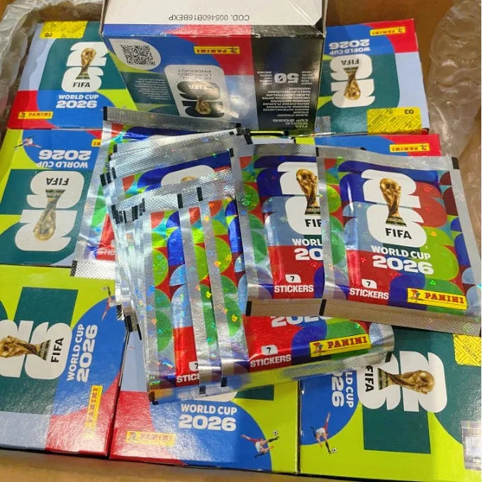 Caixa de Figurinhas Copa do Mundo 2026 Panini Original