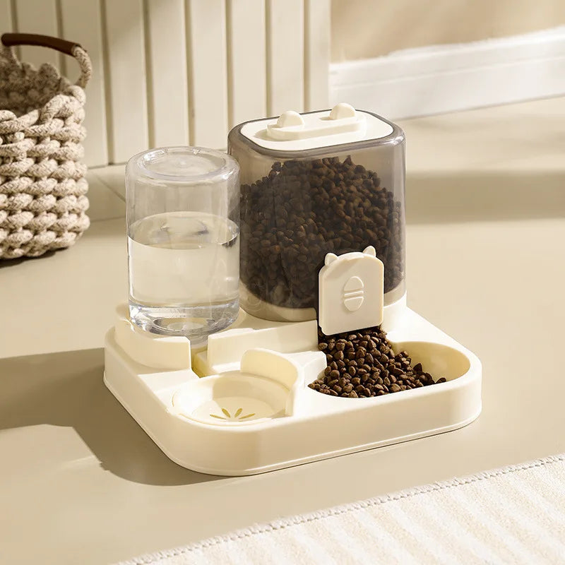 Alimentador e Bebedouro Automático 2 em 1 para Pets