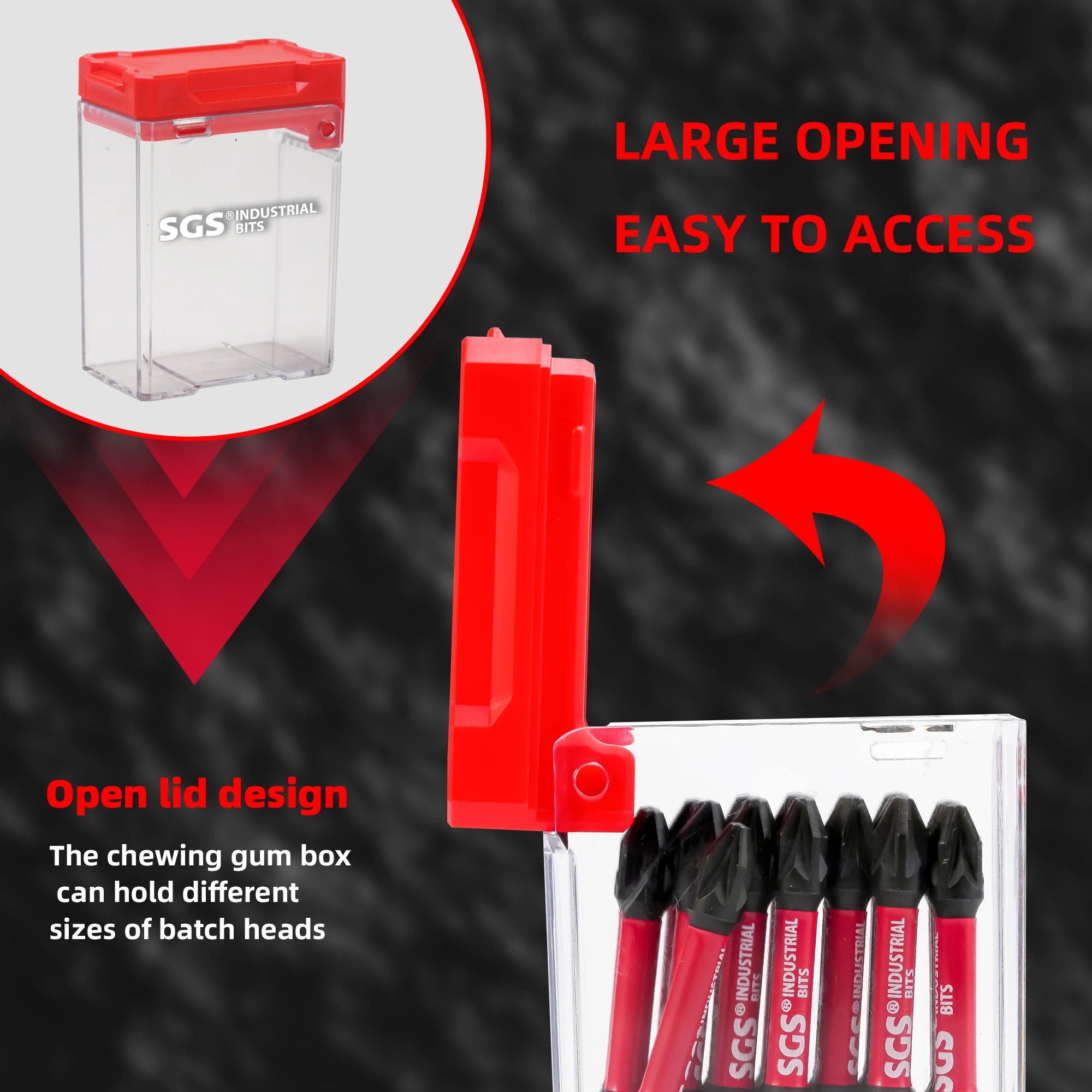 Kit 15 Bits de Chave de Ferramentas de Alto Torque Magnético S2